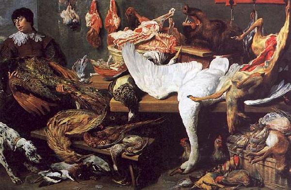 Frans Snyders A Game Stall China oil painting art